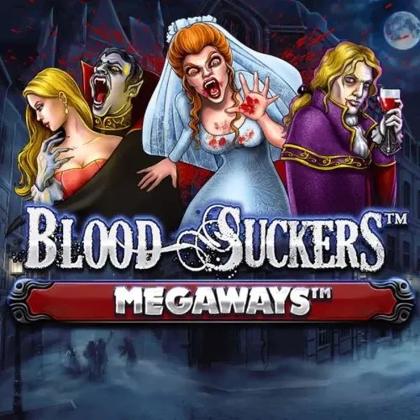 Blood Suckers Megaways logo – Slots by Red Tiger Gaming at Spinnycasino