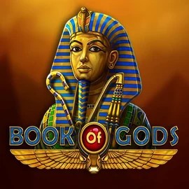 Logo of Book of Gods from BF Games at Spinnycasino