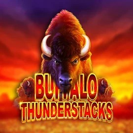 Buffalo Thunderstacks logo by Amatic Industries at SpinnycasinoBuffalo Thunderstacks