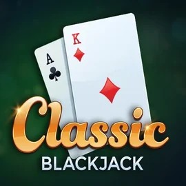Classic Blackjack logo by Red Tiger Gaming Spinnycasino