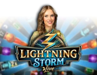Lightning Storm logo – Live Casino by Evolution at Spinnycasino