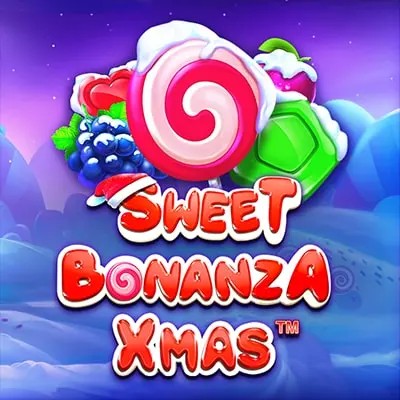 Sweet Bonanza Xmas Slot by Pragmatic Play, showcased at spinny.eu.com – game logo